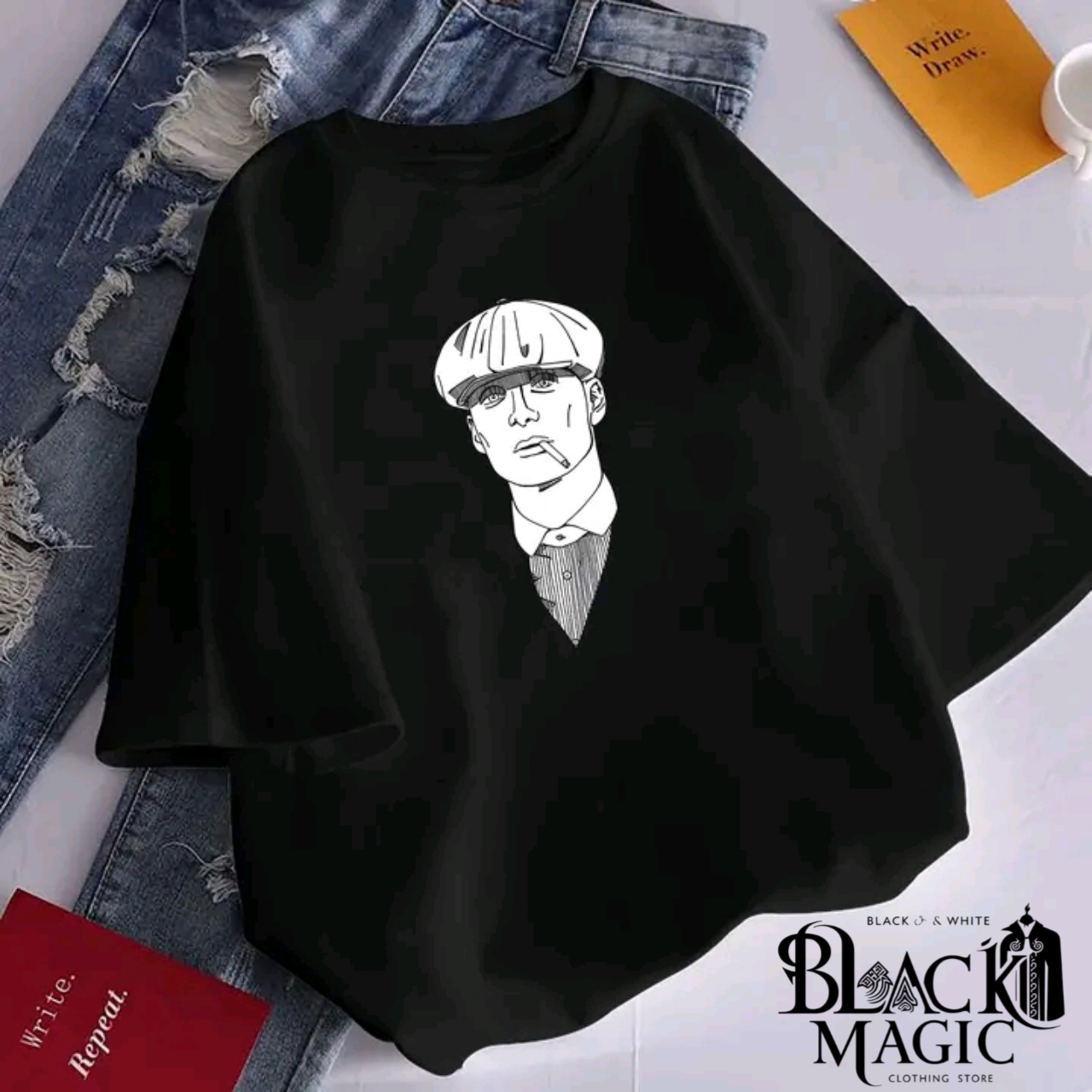 Premium Quality Cotton drop shoulder  T-shirt