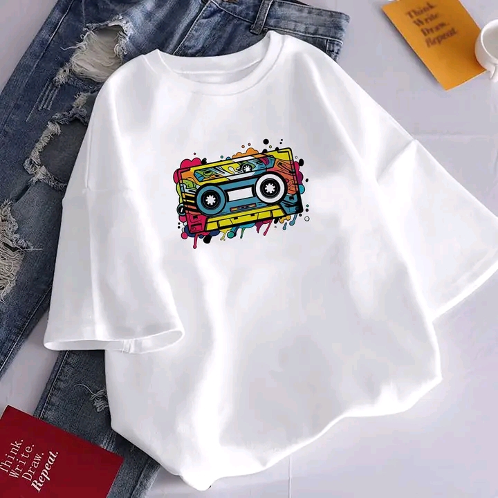 Premium Quality Cotton drop shoulder  T-shirt