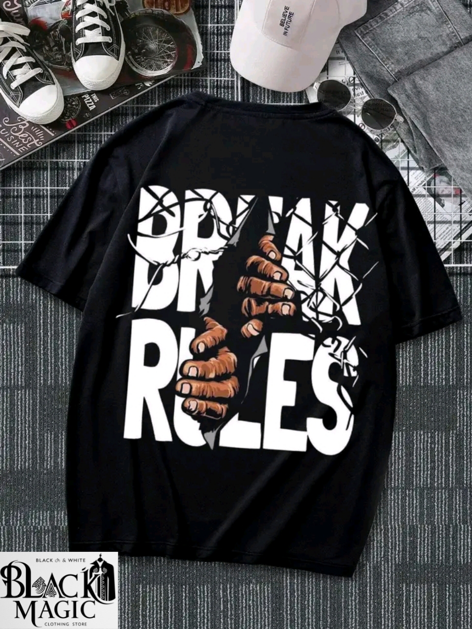 Premium Quality Cotton drop shoulder  T-shirt