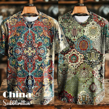 Mandala Printed Premium T-Shirt Combo
